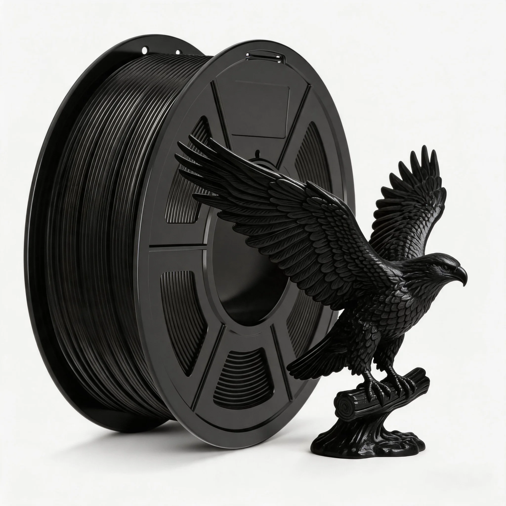 Filamento PLA Seta 1.75mm per Stampa 3D, Bobina da 250g, Effetto Lucido Metallizzato in Nero, Bianco, Oro, Argento, Verde, Rosso, Blu