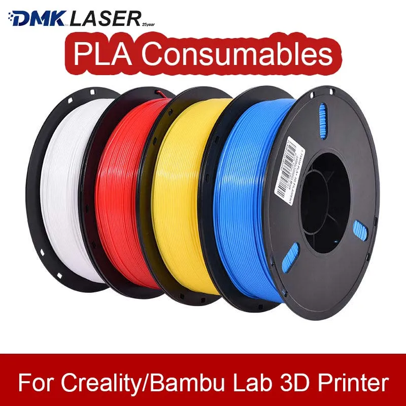 Filamento PLA ad alta resistenza per stampanti 3D, 1KG, materiale ABS, colori multipli, per macchine di stampa DIY Creality Bambu Lab