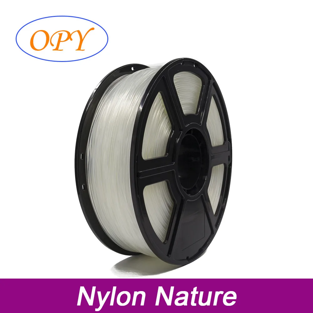 Filamento di Nylon 1.75mm stampante 3D filamento PA 1kg 10m 100g PLA fibra di carbonio PC filamento di stampa 3D per stampanti 3D ad alta resistenza