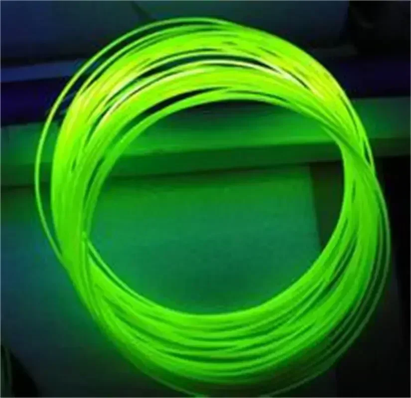 Glow PLA 1.75MM 30G 10 METRI STAMPA 3D Filamento Incandescente Penna 3D Luminoso Assorbe la luce solare o dai raggi ultravioletti