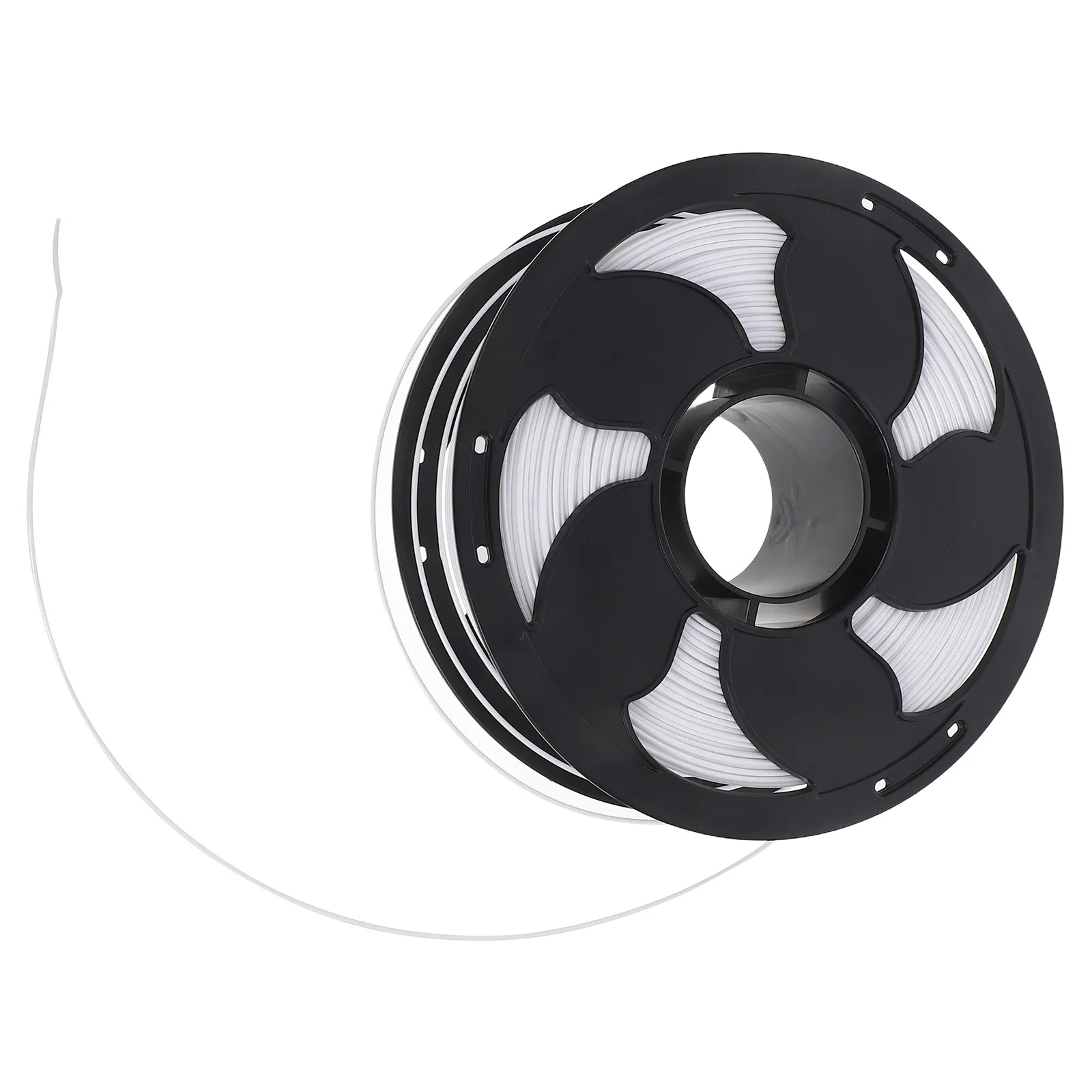 1 Rotolo di Filamento PETG da 1,75 mm per Stampante 3D, 1 kg, Senza Bolle e Senza Grovigli, Bobina per Progetti Fai-da-te, Prototipi, Stampa Ingegneristica, Stampa 3D di Lunga Durata