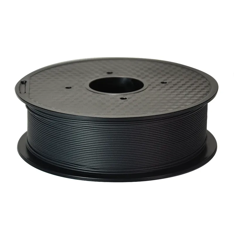 Filamento per Stampante 3D in ABS Fibra di Carbonio, 1.75mm, Bobina da 1kg - Alta Resistenza, Resistente al Calore, Basso Deformarsi, Nero, Facile da Stampare, CF ABS