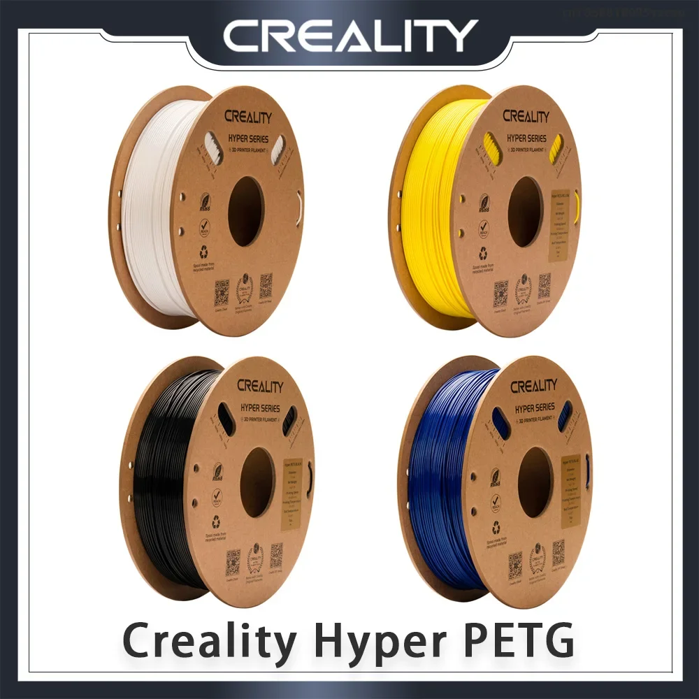 Filamento CREALITY Hyper PETG originale ad alta velocità 1,75 mm 1 kg Filamenti PETG 3D Hyper Series per stampante 3D K1/Ender-5