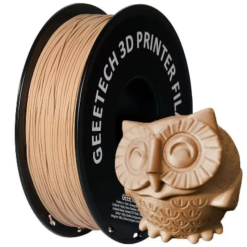 Geeetech Wood PLA 1kg 1.75mm filamento 3d Print wire confezionamento sottovuoto magazzini locali plastica colorata per stampante 3D FDM