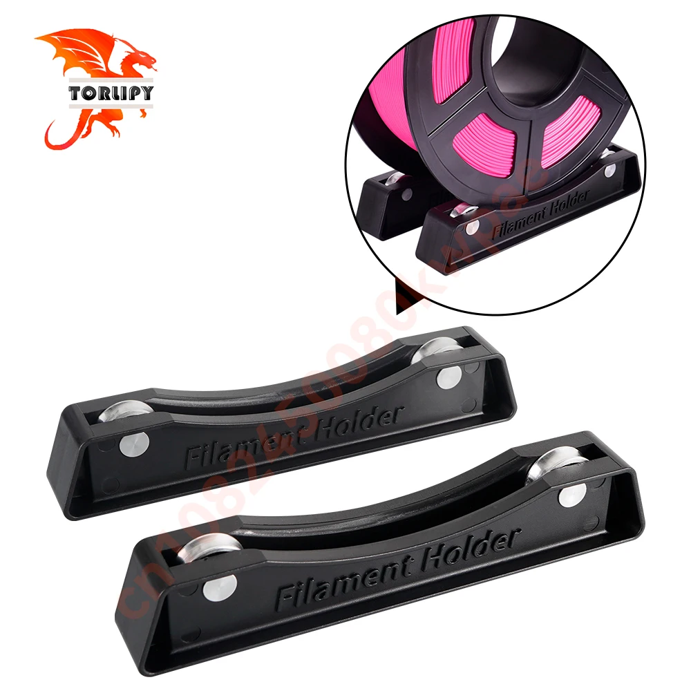 Supporto per bobina di filamento da 1 kg Design del cuscinetto Materiali di consumo Scaffali Forniture Sedile fisso per filamento stampante 3D Filamenti PLA/PETG/ABS