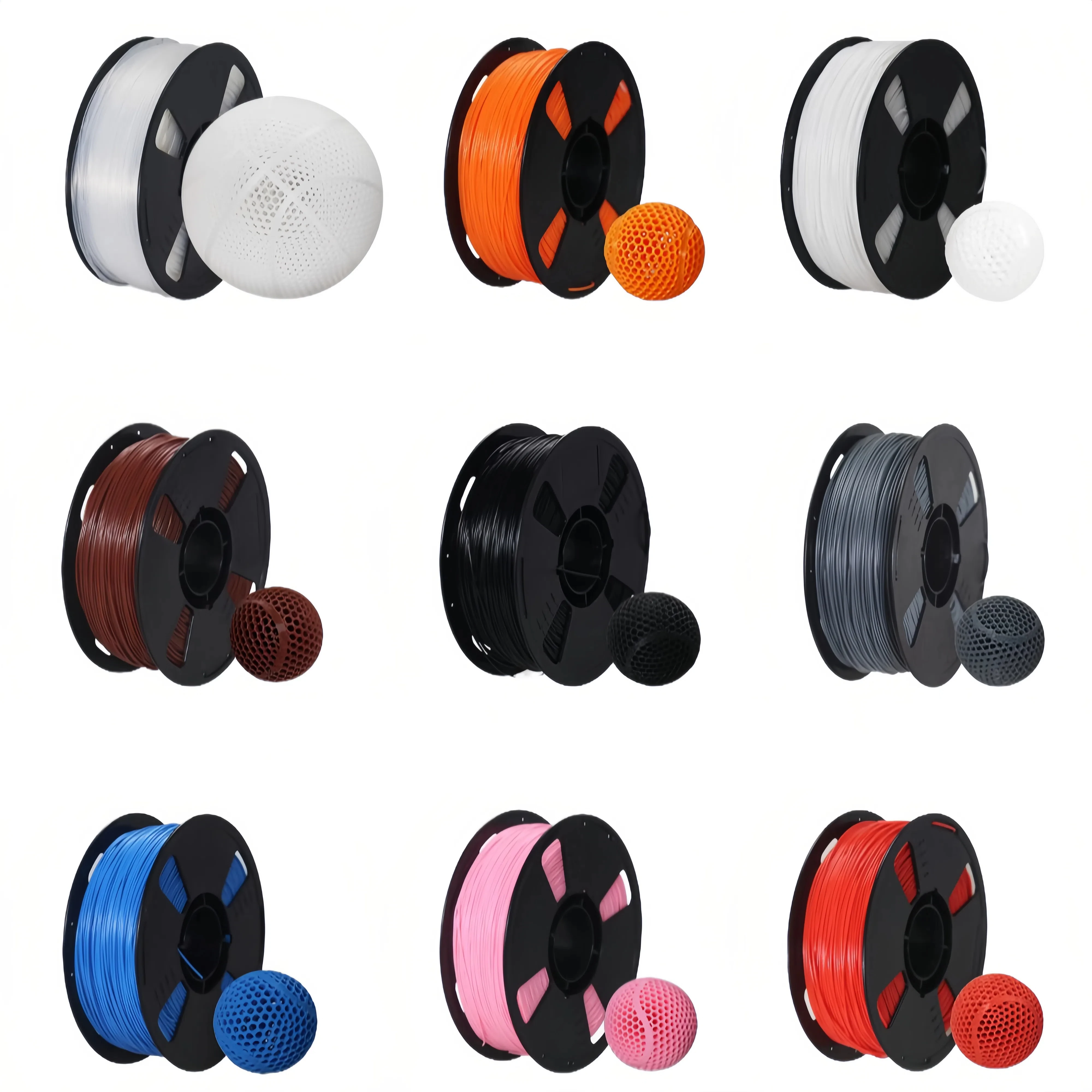 Filamento PEBA 200g Filamento elastico PEBA 95A a rimbalzo flessibile per filamento di stampa 3D TPU 95A