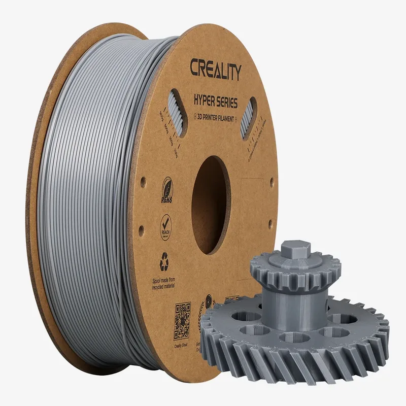 Filamento Creality Hyper ABS, Stampa Stabile ad Alta Velocità fino a 350mm/s, Resistente alle Alte Temperature, Elevata Resistenza agli Impatti, 1.75mm 1kg