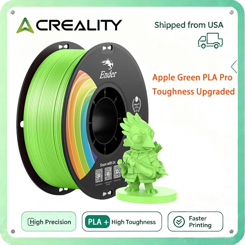 Creality PLA+ 1.75mm 1kg Verde
