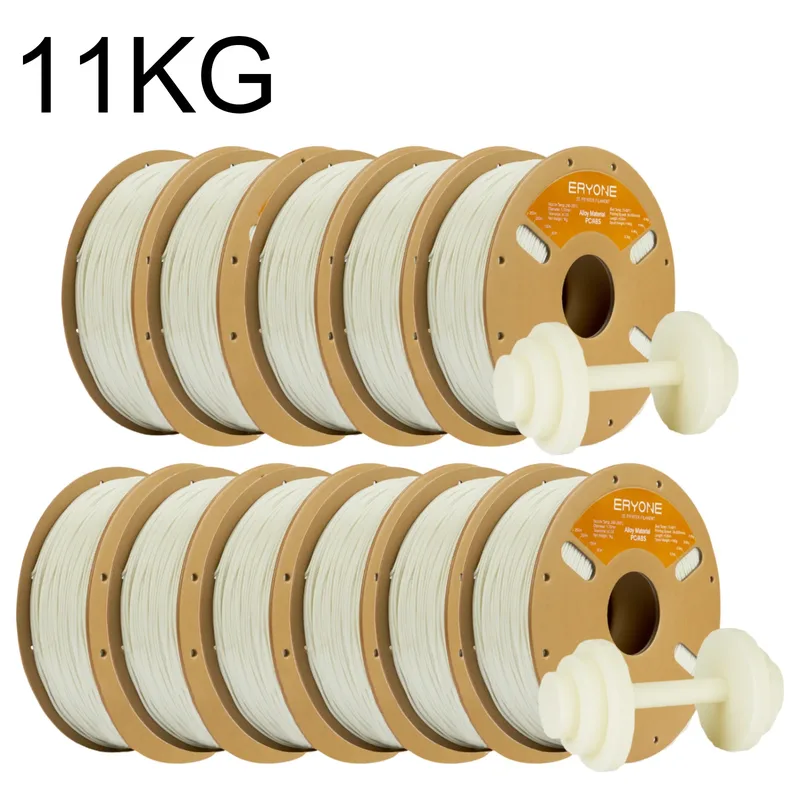 Filamento ERYONE in Lega PC/ABS 1.75mm +/-0.03mm per Stampante 3D, Filamento per Stampa 3D 11KG/7KG/3KG/1KG