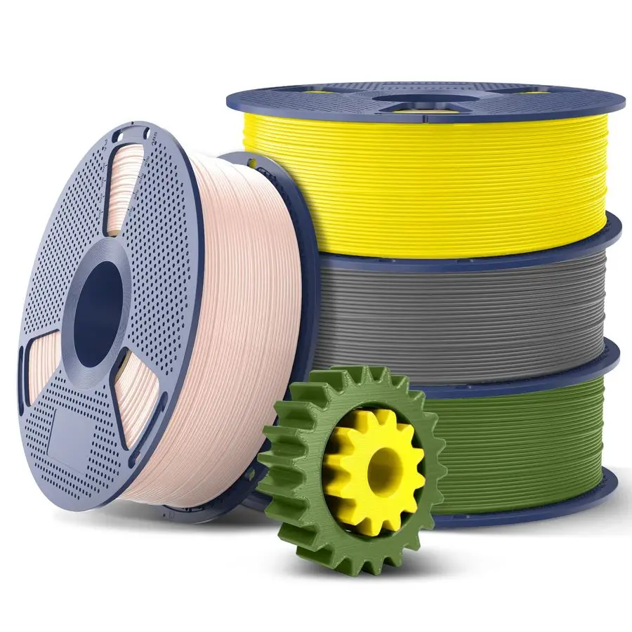 Filamento ABS ad Alta Velocità, Filamento ABS per Stampante 3D 1.75mm, Resistente al Calore, Eccellente Tenacità, Stampa Rapida, 1KG