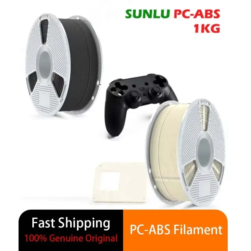 Filamento SUNLU PC-ABS 1.75mm 1KG, Materiale Industriale ad Alta Resistenza e Termoresistente per Interni Auto, Stampante 3D FDM