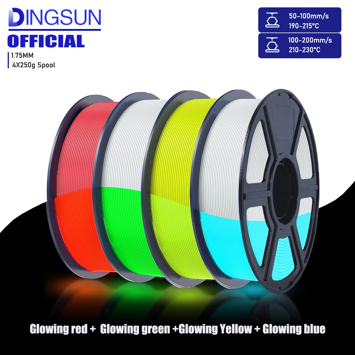 PLA 1.75mm Fluorescente