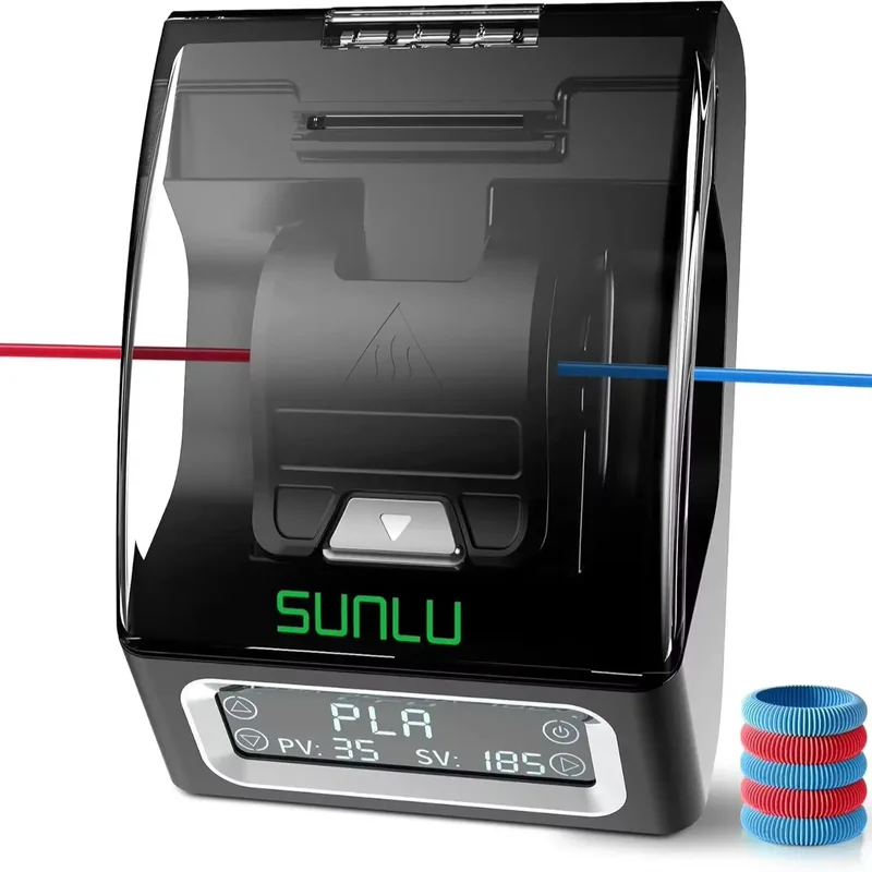 Connettore per Filamento SUNLU FC01 a Riscaldamento Rapido, Filamento per Stampa 3D 1.75mm per PLA PETG PCL ABS PA PC, Coda di Filamento Riciclato, Spedizione Multipla dagli USA