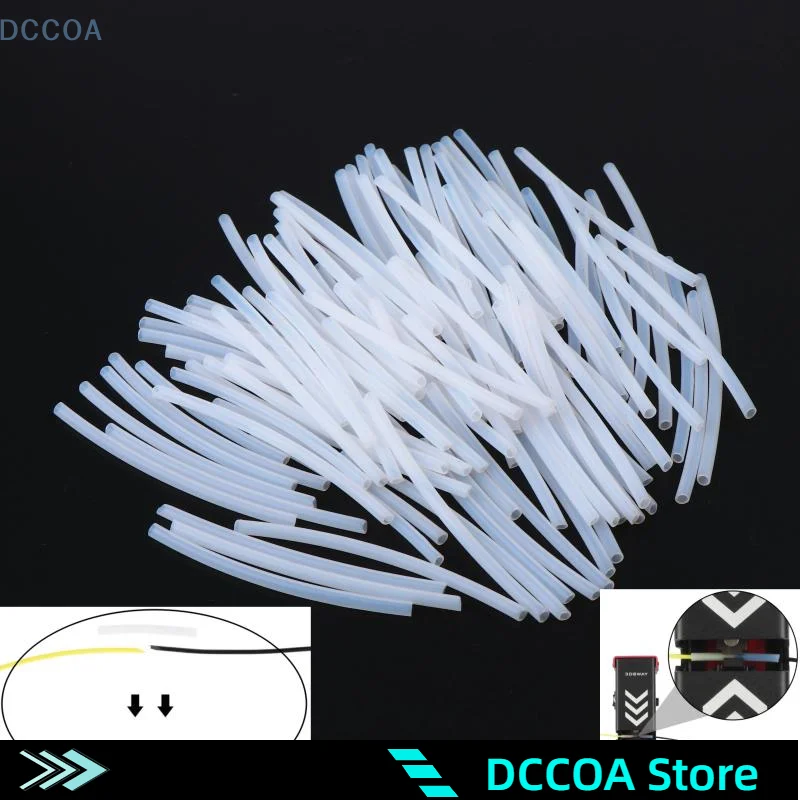20/100 Pz 1.75 MILLIMETRI Filamento Saldatore Connettore Joiner Tubo PTFE Per Tutti I Tipi di Accessori Per Stampanti 3D PLA/ABS