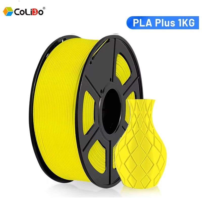 CoLiDo Filamento PLA+/Filamento ABS 1,75 mm 1 kg Filamento per stampa 3D per stampante 3D FDM Multi-colore Rosso Blu Nero Bianco Arancione