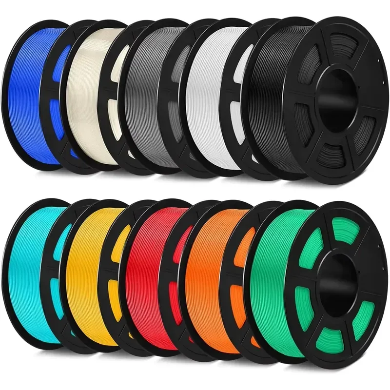 Filamento PLA Sunlu per Stampanti 3D, 1.75mm, Tolleranza 0.02mm, 10 Rotoli MOQ, Aste in Plastica per Stampanti 3D - 7.14
