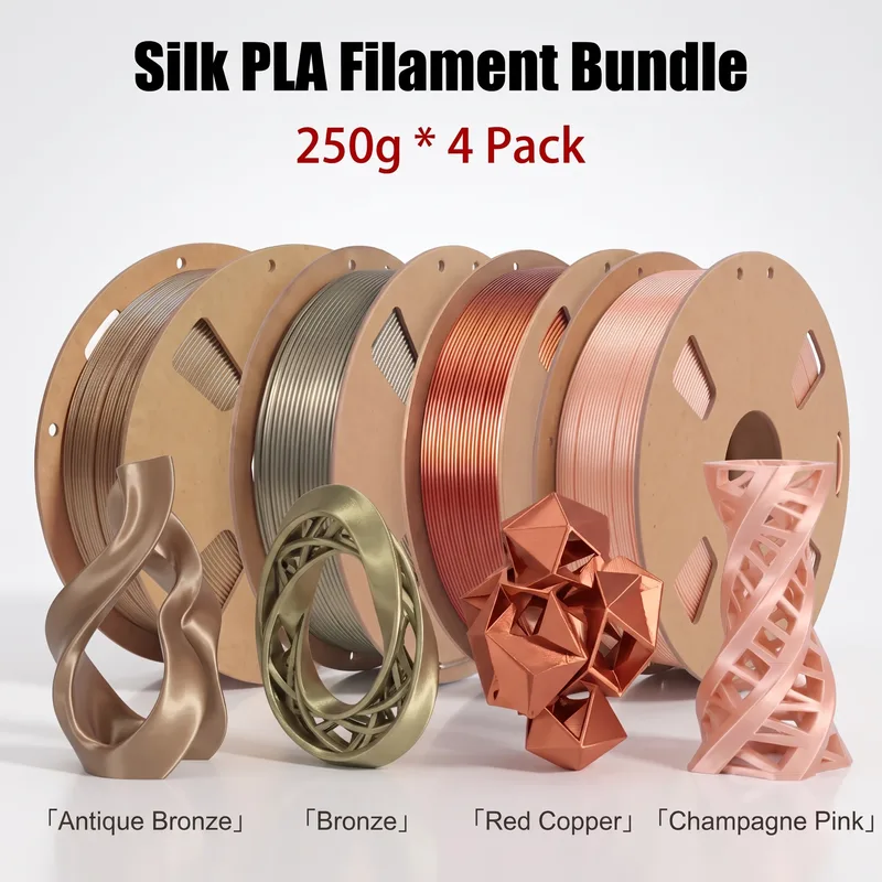 Silk PLA 1.75mm 200g Rame