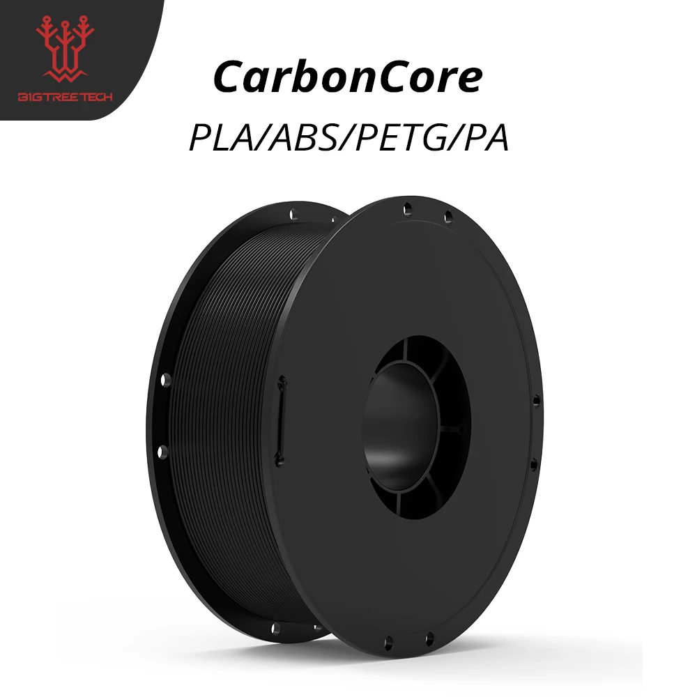 BIQU CarbonCore25 Filamento per stampante 3D Fibra di carbonio 1KG 1,75MM PLA/ABS/PETG/PA Materiali di stampa 3D durevoli