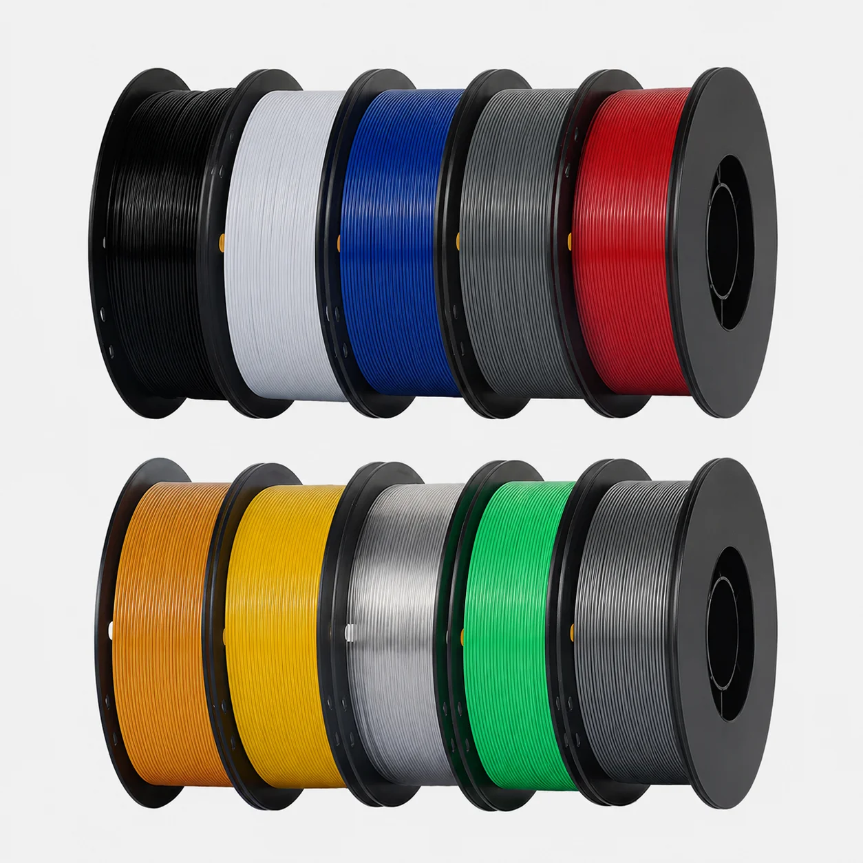 Filamento PETG JAHORA 1.75mm 1KG Materiale per Stampa 3D Precisione Dimensionale ±0.02mm Filamento PETG Resistente Multicolore per Stampanti FDM