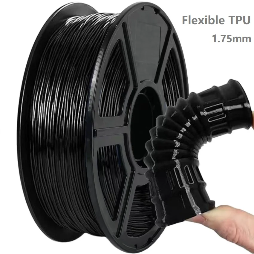 Filamento flessibile TPU 1,75 mm 1 kg 250 g Stampante 3D Materiali trasparenti Filamento Arcobaleno Cambia colore PLA Glow in The Dark Blue Green