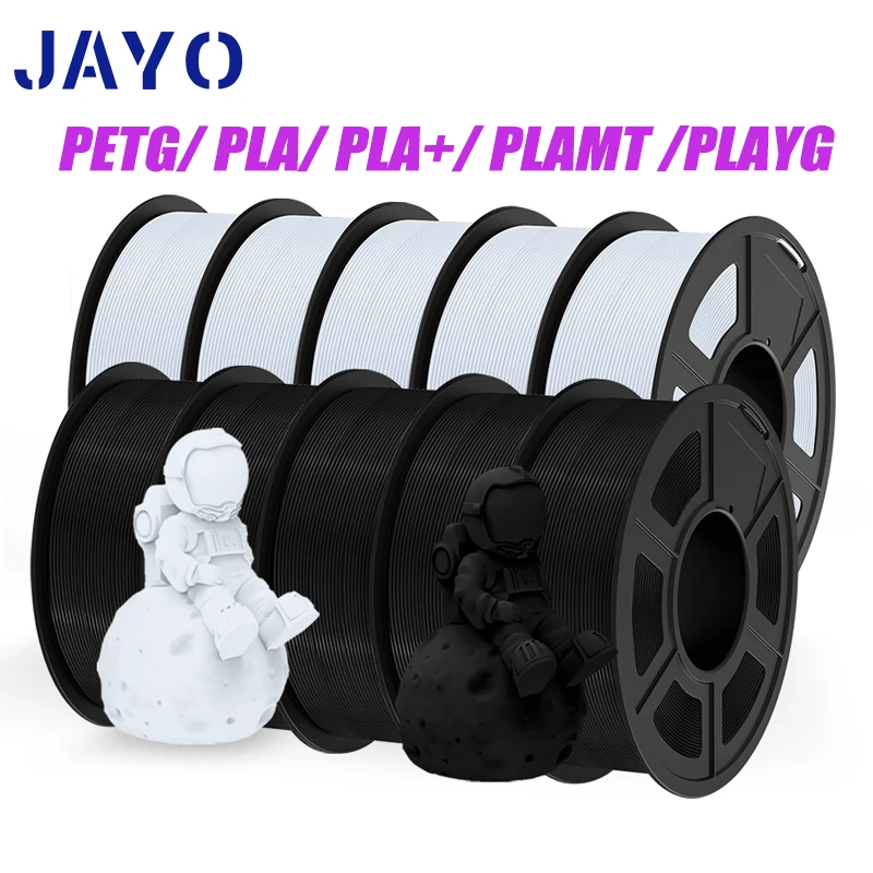 Filamento JAYO 3D PLA/PLAPLUS1 75mm per stampanti FDM materiale senza bolle basso restringimento alto 3-7 magazzino europeo consegna veloce