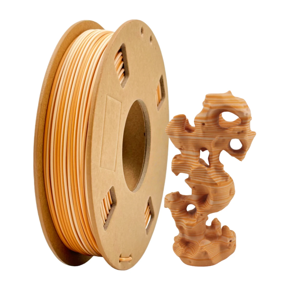 Filamento PLA Bicolore Intrecciato da 1,75mm - Finitura Opaca Non Lucida - Opzioni da 250g, 1kg e in Confezioni - Hi