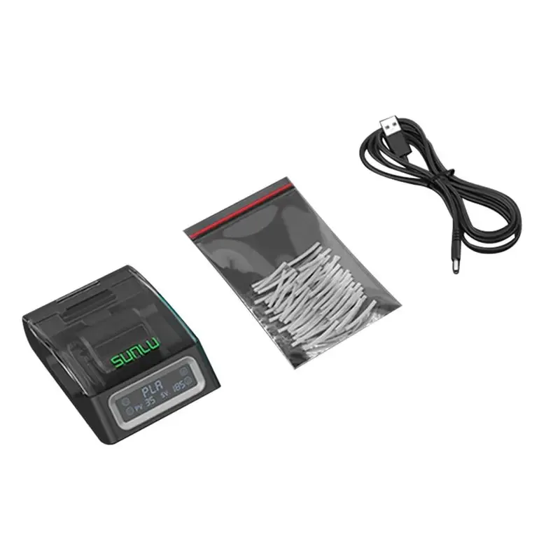Connettore per Filamenti SUNLU a Riscaldamento Rapido per Stampanti 3D, Compatibile con PLA, PETG, TPU, ABS, PA, Filamenti da 1,