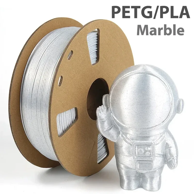 Stampante 3D filamento di marmo PLA 1Kg 1.75mm PETG fibra di carbonio 500g filamento PLA 250g materiale di stampa 3D filamenti PETG 0.25Kg