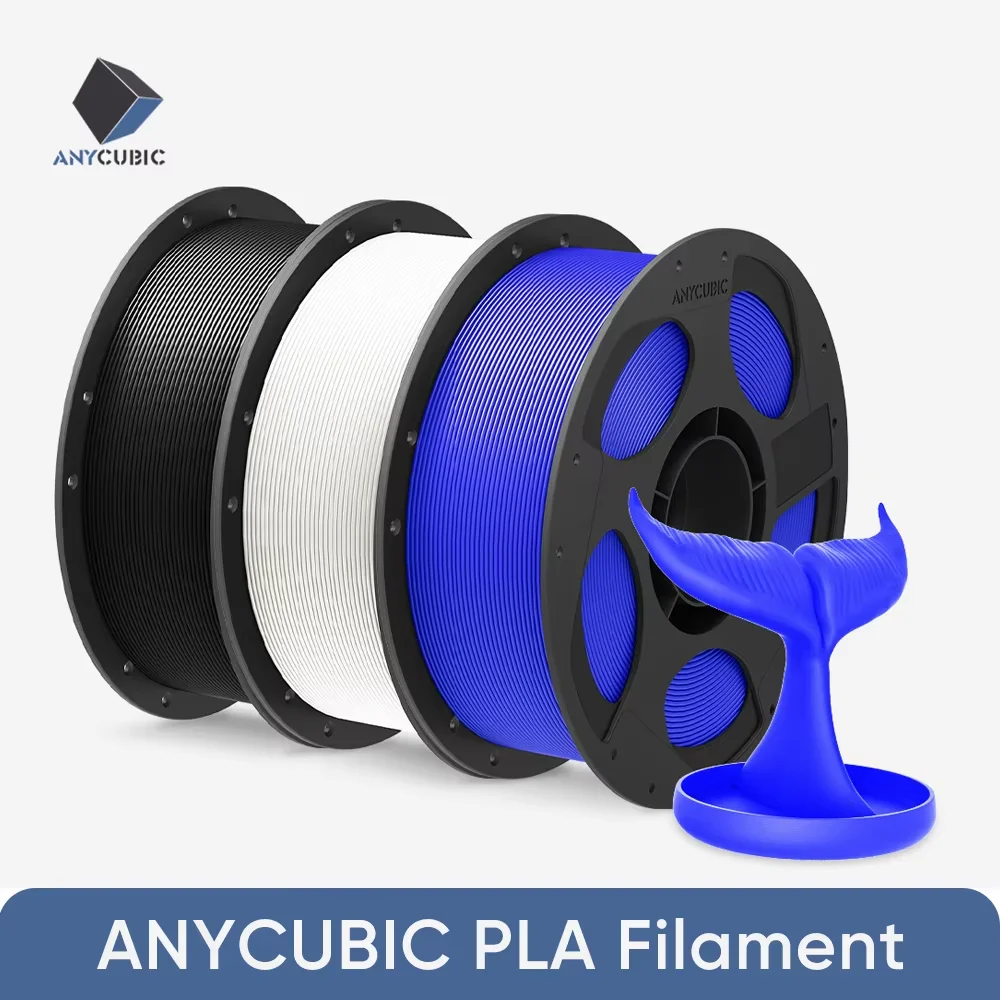 Filamento PLA Anycubic 1,75 mm 1 kg/rotolo per stampante 3D FDM Stampa materiali di consumo in plastica per Kobra 2 Neo Pro Max Plus