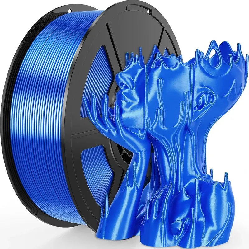 Filamento PLA 3D Silk 1,75mm per Stampante 3D, Materiale Sicuro, Confezione Sottovuoto 250g