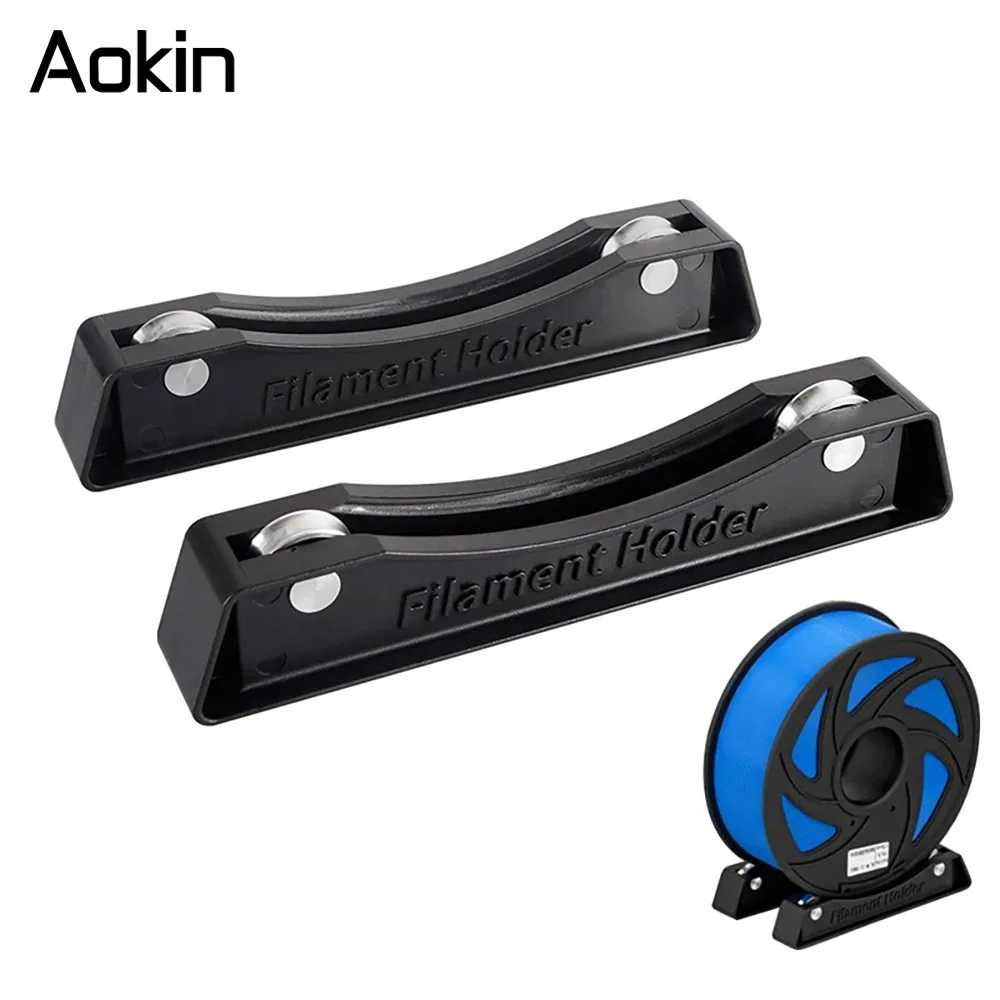 1 Set Standard 1KG Filamento Bobina Supporto Cuscinetto Design Materiali di consumo Scaffali Forniture Sedile fisso per stampante 3D Filamento PLA/PETG