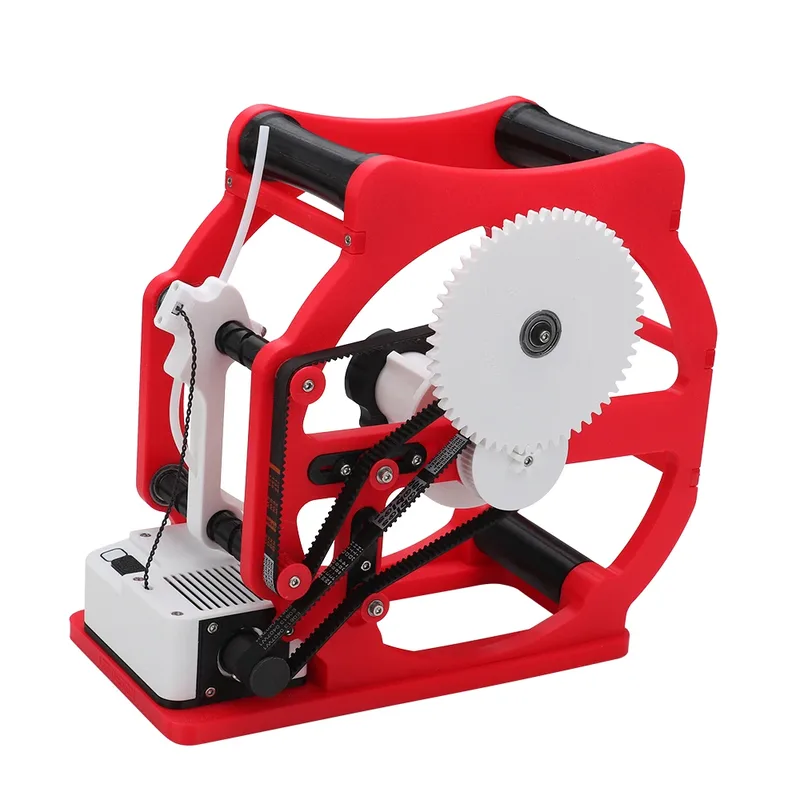 Avvolgitore Elettrico per Filamenti 3D con Arresto Automatico e Velocità Regolabile, Macchina Riavvolgitrice per Filamenti da 1kg in PLA, PETG, ABS, TPU, Nylon