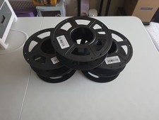 Bobine di filamento vuote casuali nere per stampa 3D per PLA/PETG/ABS - 1KG - solo piscina