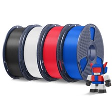 SUNLU Filamento PLA Alta Velocità 4KG 1.75mm, Filamento PLA per Stampanti 3D ad 
