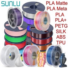 (ACQUISTA 3 RICEVI 1 OMAGGIO, aggiungi 4)SUNLU 1KG ASA/PLA/PLA+2.0/ABS/PETG filamento 3D 1,75MM