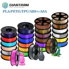 Filamento stampante 3D Giantarm 1KG regolare/illuminato/HS/seta PLA PETG TPU ABS+ nuovo