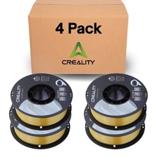 Creality Silk PLA stampante 3D filamento ORO-ARGENTO - 1 kg 1,75 mm - confezione da 4 rotoli