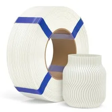 ELEGOO Filamento PLA Basic Di Ricarica 1,75 mm Bianco 1 kg, PLA Refill Per Stamp
