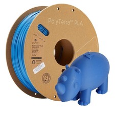 Filamento PLA opaco 1,75 mm 1 kg blu zaffiro stampa 3D PolyTerra Polymaker