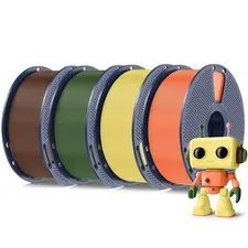 SUNLU 4 kg Macaron PLA Meta Filament Filamento, PLA stampante 3D filamento 1,75