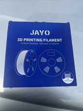 Filamento stampante 3D JAYO PLA PLUS bianco 1,75 mm 1,1 kg con bobina PLA+ durezza