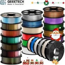 Geeetech filamento stampante 3D 1,75 mm 1 kg pla/abs+/petg/tpu/seta/opaco PLA/Glow