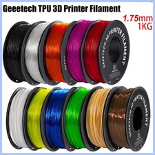 Geeetech 1,75 mm filamento TPU 1 kg/rotolo filamento alta elasticità per stampante 3D