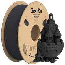 GratKit Filamento PLA Opaco, filamento per stampante 3D PLA 1.75 mm,