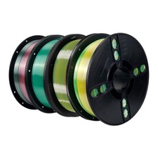 Kingroon filamento stampante 3D PLA seta arcobaleno 1 kg bobina 1,75 mm FDM multicolore