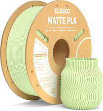 Filamento PLA Matte Verde Menta 1 Kg, 1,75 Mm, Opaco PLA Filamento per Stampante