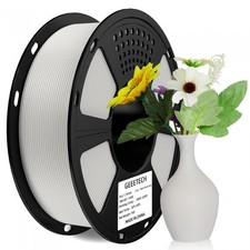 Geeetech filamento PLA opaco 1,75 mm 1 kg filamento stampante 3D PLA grigio chiaro opaco