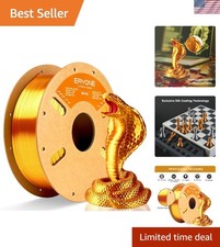 Filamento PLA seta oro liquido artistico 1,75 mm - 1 kg per stampe 3D decorative
