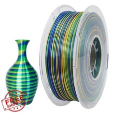 CC3D Silk Candy PLA filamento 1,75 mm oro blu verde