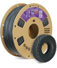 OVERTURE Filamento TPU 1kg, 1.75mm Flessibile TPU Filamento per Stampante 3D, El